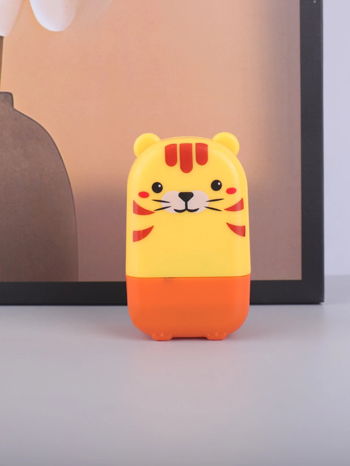 Cute Animal Roller Privacy Stamp - Panda Hippo Tiger Security Inkless Stamp for Identity Protection, Mail, Documents, Office Use