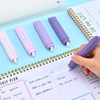 5pcs/box Pen Shaped Correction Tapes Double Sided Adhesive Tape Aesthetic Correction Tape for School Office Supplies