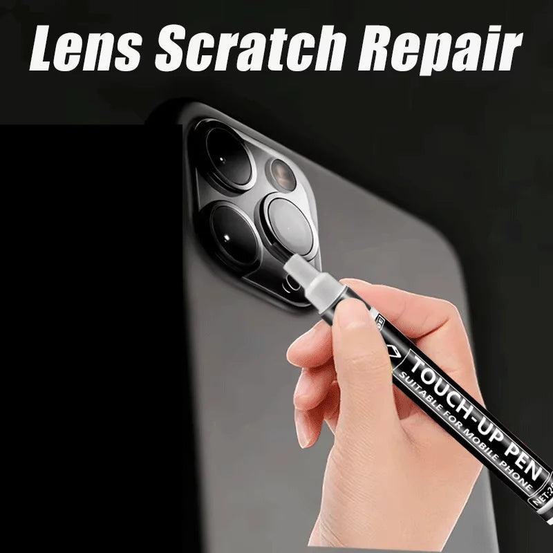 Black Touch-Up Paint Pen 20g - Scratch Remover for Mobile Phone, Camera, Black Surface Chipped Paint Repair Tool