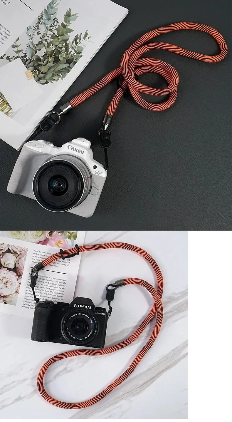 Camera Shoulder Strap Lanyard for Nikon Panasonic Canon Leica Sony Pentax Fujifilm Micro Single Camera Neck Strap Sony A7M4 Fuji