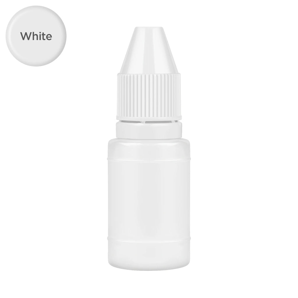 10ml Self-Inking Colorful Ink for Photosensitive Stamp Refilling Ink Red Green Blue Black Orange Rose red Chocolate Coffee White