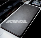 Desk Mat Waterproof PU Mouse Pad Large Mousepad Laptop Non-slip Desk Pad Keyboard Mats Mouse Mat Mouse Wrist Guard Three Pieces