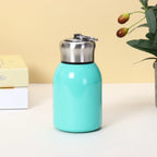 300ML Stainless Steel Vacuum Flask with Lifting Ring Mini Thermos Cup Car Insulated Cup Portable Travel Water Bottle Coffee Mug