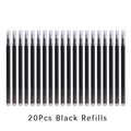 Pilot Erasable Gel Pen Magic Blue Black Red Ink 0.5mm Erasable Refill Rods Japanese Stationery Office School Writing Supplies