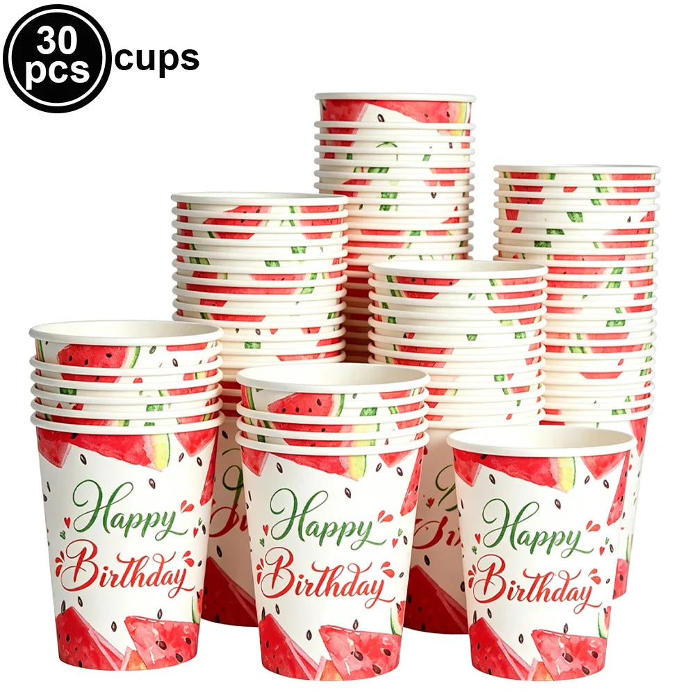 Watermelon Party Tablecloth Plastic TableCover One in a Melon Theme Girl Birthday Decoration 1st 2nd 3th Birthday Party Supplies