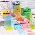 105 Sheets Cartoon Memo Pad Paper Sticky Notes Planner Sticker Paste Kawaii Papeleria Office School Supplies Korean Stationery
