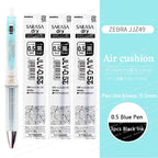 ZEBRA SARASA Dry airfitgrip Gel Pen 0.5/0.4mm Black Core Quick-Drying Smooth Writing Stylos boligrafo gel Stationery for school