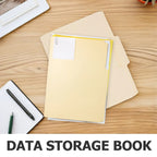 5Pcs Manila File Folders Beige Pressboard Letter Size Document Folder for Office Document Storage School Supplies Home Filing