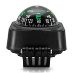 Portable Outdoor Hiking Car Compass Navigation Dashboard Ball Shaped Compass for Boat Vehicle Cycling Direction Pointing Guide