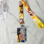 Anime Strap Lanyard for Keys Keychain Badge Holder ID Credit Card Pass Hang Rope Lariat Mobile Phone Charm Accessories