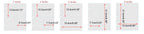 PU Leather Photo Card Macaroon Binder 3 Ring A5 Glitter Cover Kpop Polaroid Photo Album Postcard Collect Book 2 4 Pocket Sleeves