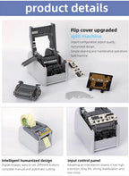 Automatic Tape Dispenser Adjustable Length Tape Cutting Machine Auto Tape Dispenser for Packaging Tape Dispenser