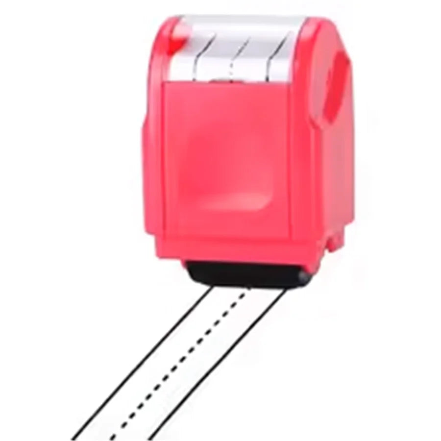 1pc Plastic Confidential Stamp Identity Protection Roller Stamps Express Privacy Data Guard Information Identity Address Blocker
