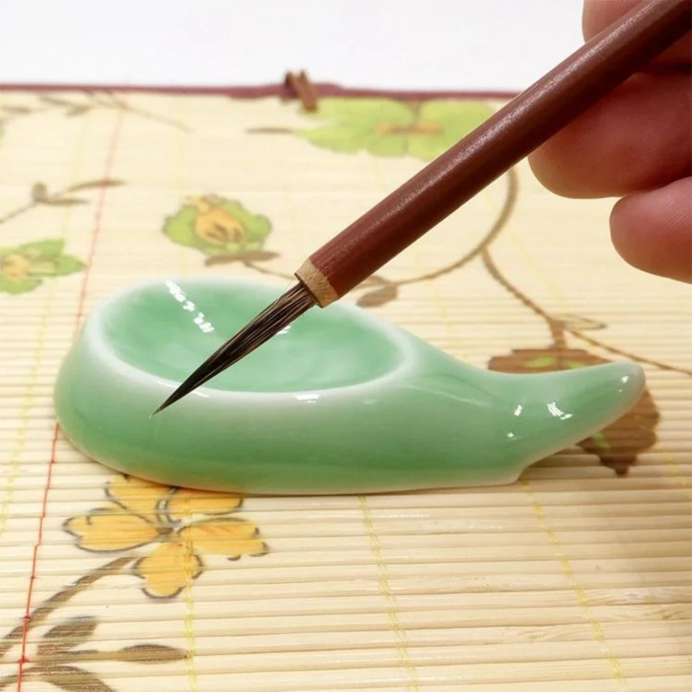 3pcs/set Hook Line Fine Paint Brush Copper Head Chinese Calligraphy Brush Pen Paint Brush Art Stationary Oil Painting Brush