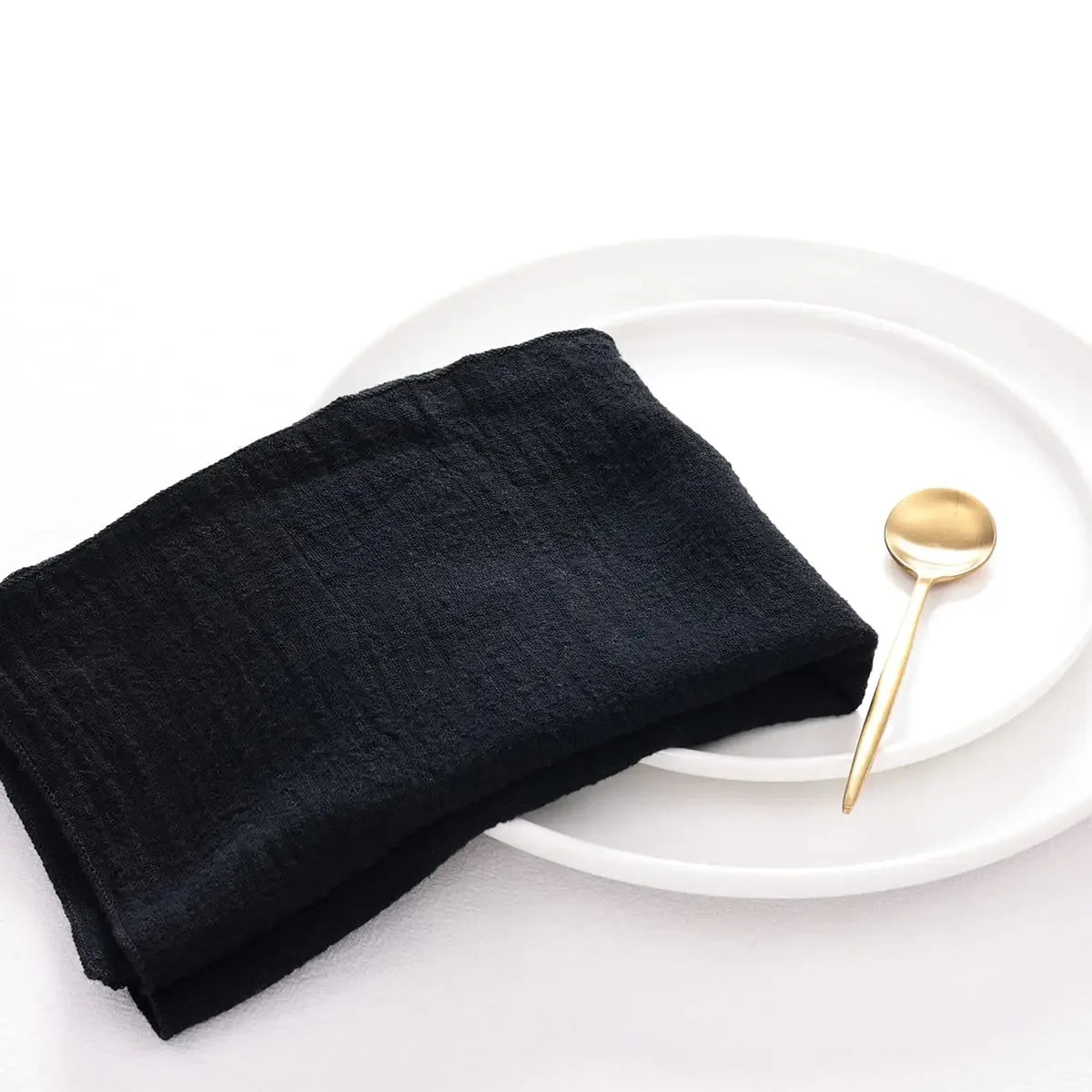 Set of 6 Cotton Cloth Napkins Gauze 30x30cm Fabric for Wedding Decor Everyday Use Dinner Tea Towel Table Village Christmas Napki