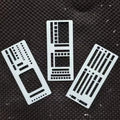 Dot Grid Flexible Record Template Checklists Boxes Lines Stencils Handmade Template Ruler Educational Drafting Tool