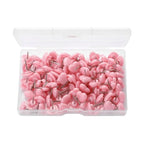 100 Pcs Decorative Pushpins Heart Push Pins Map Tacks Map Pins School Supplies