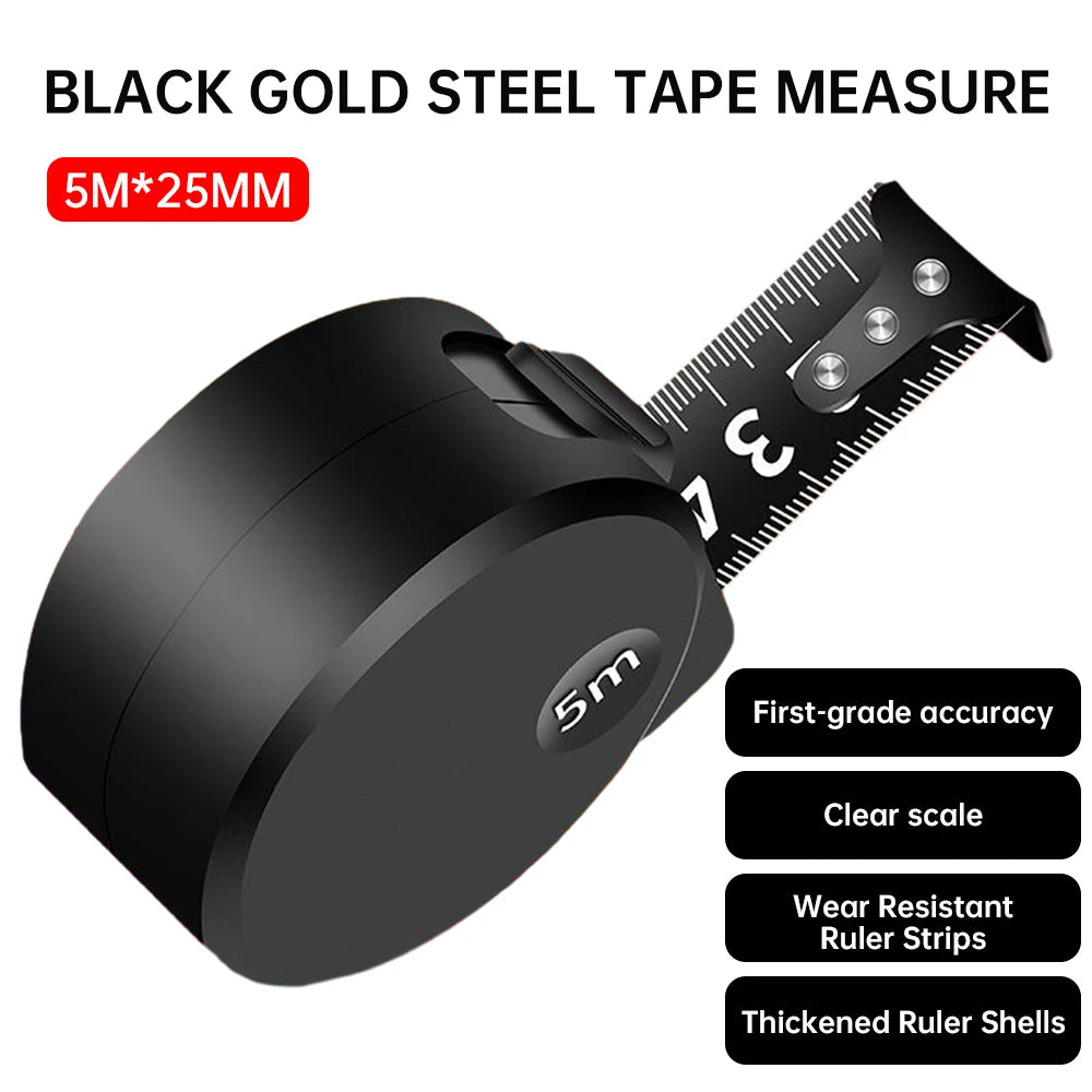 Aideepen 3/5M Steel Tape Measure Thickened High Hardness Tape Measures Measuring Tape Construction Tools Household Woodworking