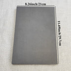 A4 200gms 30 Sheets Double Sided Gray Hard Cardstock Light Gray Smokey Gray Khaki Dark Gray Colored Pencil Drawing Paper