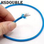 3 Yards 3mm Round Elastics Bungee Shock Cord Elastic Rope Rubber Band Strap String Cordon Shoelaces Sewing Accessories
