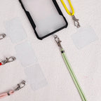 Cell Phone Lanyard Crossbody Adjustable Neck Strap for Around The Hand with Clear Tether Tab for Most Full Coverage Phones Case