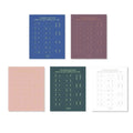 10 Sheets Monthly Separator Tabs Monthly Tabs Index Sticker for Office Study