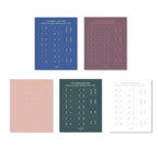 10 Sheets Monthly Separator Tabs Monthly Tabs Index Sticker for Office Study