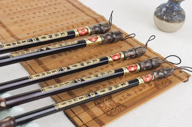 Calligraphy Brush Pen with Gift Box Traditional Chinese Painting Calligraphy Brushes Set Mixed Hair Regular Script Brush Art Pen