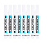 0.7/1.0/1.5/3.0mm White Marker Pens Oily Waterproof Permanent Paint Markers For Wood Plastic Leather Glass Stone Metal Supplies