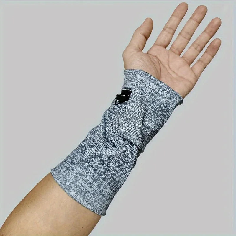1pc Black Storage Bag for Neutral Wrist Supports Suitable for Fitness Running,Featuring a Zipper,Sweat-Absorbing Wrist Support ﻿