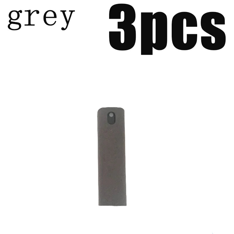 1/2/3pc 2 In 1 Screen Cleaner Spray Portable Tablet Mobile Phone Touch Screen Microfiber Cloth Dust Removal Cleaning Tool
