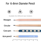 Tenwin Electric pencil sharpener Fully automatic pencil sharpener for 6-8mm pencil Student stationery supplies