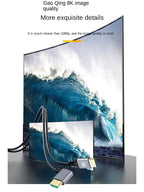 8K 90 degree HDMI-Compatible 2.1V Cable Cord 8K 60Hz 4K 120Hz 48Gbps EARC ARC HDCP Ultra High Speed HDR for Projector PS4 PS5