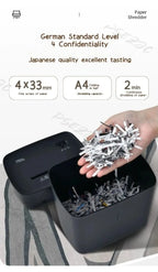 High-Power Level 4 Office & Household Document Shredder paper shredder machine