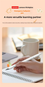 Lenovo Universal BP28 Stylus Pen for Android & iOS Tablets Compatible with iPad Huawei Xiaomi Samsung - Three Tips Included