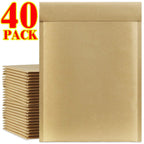 Kraft Bubble Mailers Self-Seal Mailing Envelopes Bubble Padded Mailer Package Shipping Bags for Card Jewelry Electronic Products