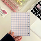 A7 Widening Colouful Notebook Refill Spiral Binder Inner Page Grid Diary Agenda PlannerSchool Stationery