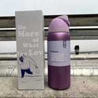 Stainless Steel Water Bottle 32oz Vacuum Insulated Water Bottle with Straw & Leak-Proof Lid Portable Handheld Vacuum Flasks
