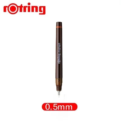 1pc rOtring Isograph Needle Pen 0.1-0.8mm Repeated replacement nib Addable Ink hook line pen Hand-painted/ Drawing Pen