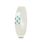 1-10Rolls Transparent Adhesive Tapes for Gift Wrapping Packing Home Office Use School Stationary Clear Refill Tape 8mm/12mm/18mm
