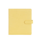 A5 3 Ring Glitter PU Leather Binder with Magnetic Buckle Refillable 4×6 Photo Album Notebook Stationery