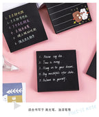 Black N Times Sticky Notes To Do List Memo Pad Notepad Cute School Office Supplies Gift Stationery