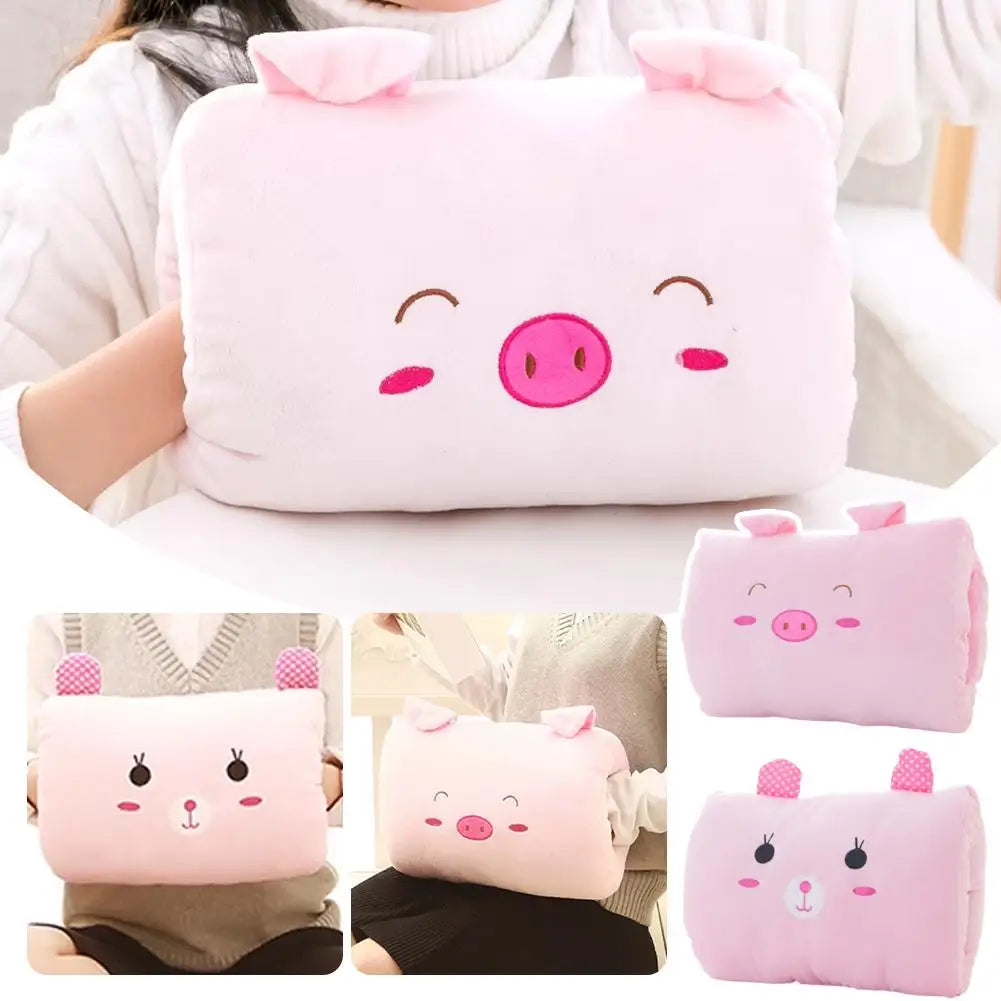 kids cute gift winter cartoon plush suho hand pillow hand warmer, weak hero class 1 arm pillow, Travel necessities desk nap