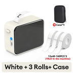 Marklife P15 Label Printer Portable Thermal Printer Inkless Mini Sticker Maker With Adhesive Label Printer As D11/D110/Q30 Print