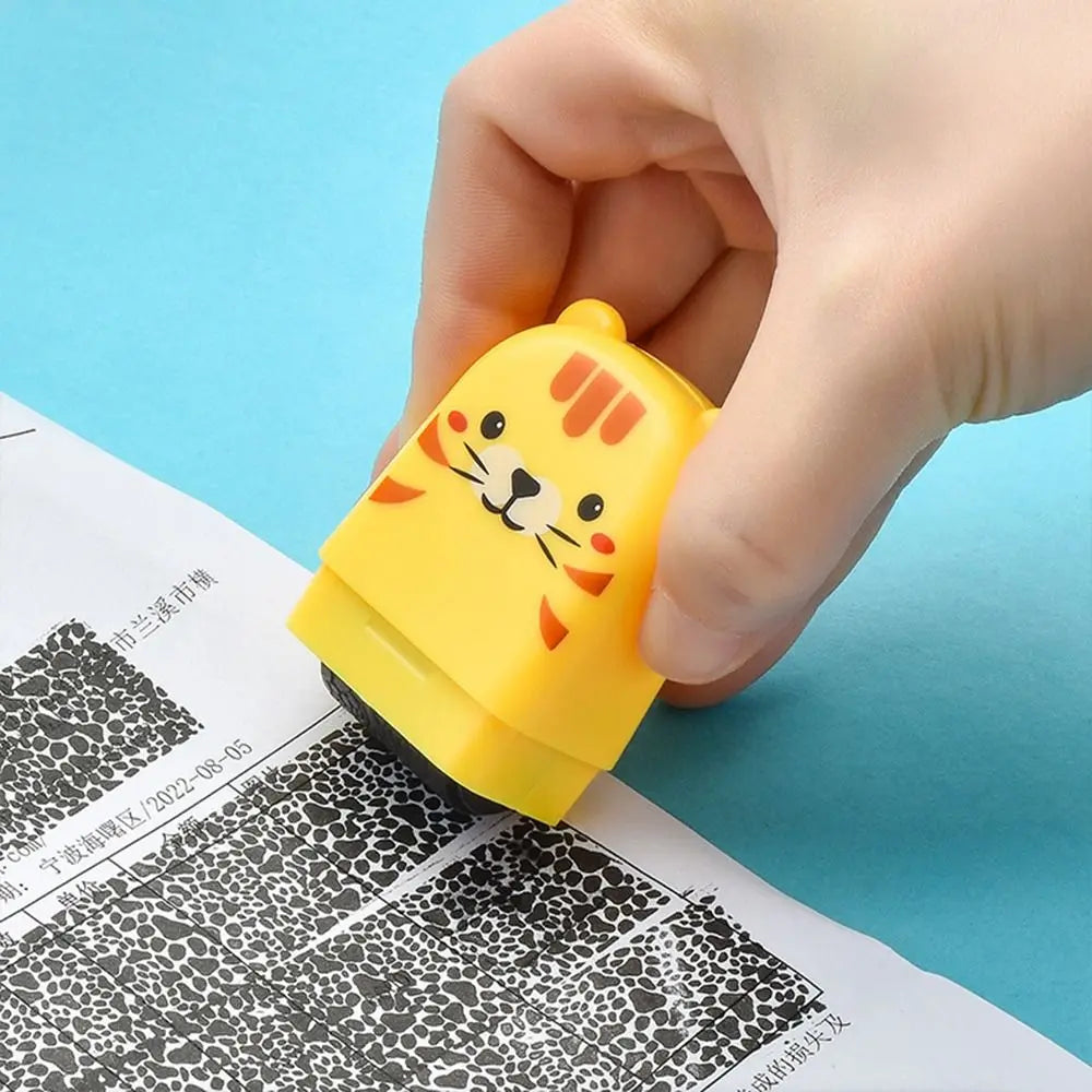 Express Bill Applicator Security Stamp Roller Express Unpacking Identity Protection Rolling Privacy Seal Privacy Applicator