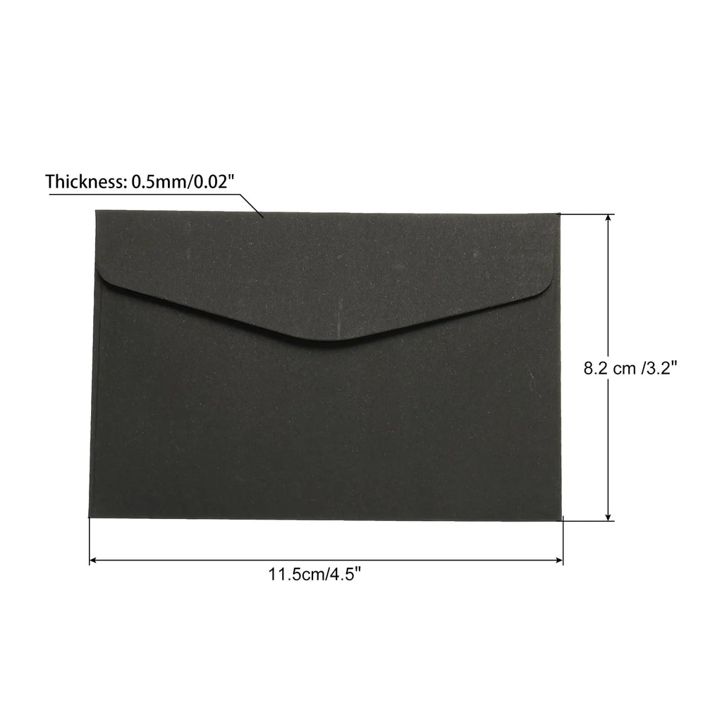 60Pcs 115x82mm Colorful Blank Mini Paper Envelopes Wedding Party Invitation Greeting Cards Gift Cover New Year Greeting Envelope
