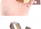 7Pcs Leather Die Cutter Hollow Punching Tool Cutting Mold Punching Die Set for Handmade DIY Leather Craft 20/25/30/35/40/45/50mm
