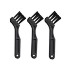 Small Multi-function Brush Razor Cleaning Brush Keyboard Dust Nylon Black Plastic Brush Computer Keyboard Dust Removal Tool