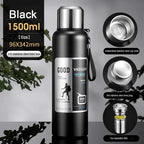 Large Capacity Cold Thermal Thermos Tumbler Stainless Steel Insulated Tea Coffee Water Bottle Insulation Flask Pot Travel Mug