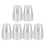 200pcs Mini Plastic Shot Cups 20ml Disposable for BBQ Party Picnic Restaurants Cafes Home Office Use small plastic cups